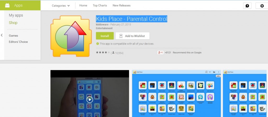 Kids Place - Parental Control