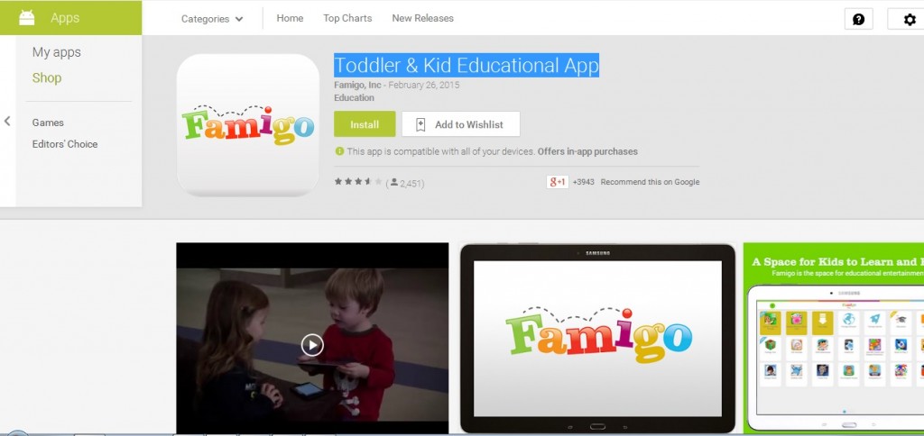 Toddler & Kid Educational App