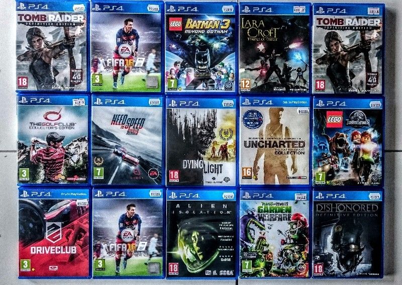 all popular ps4 games